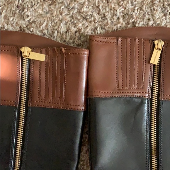 Stockyard two-tone Michael Kors riding boots - Picture 4 of 6